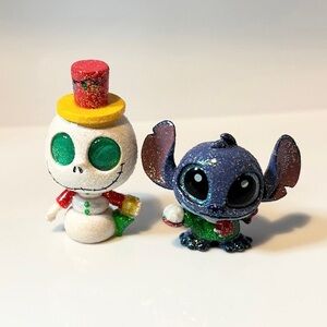 Disney Doorables Countdown to Christmas Exclusives Jack Skellington & Stitch